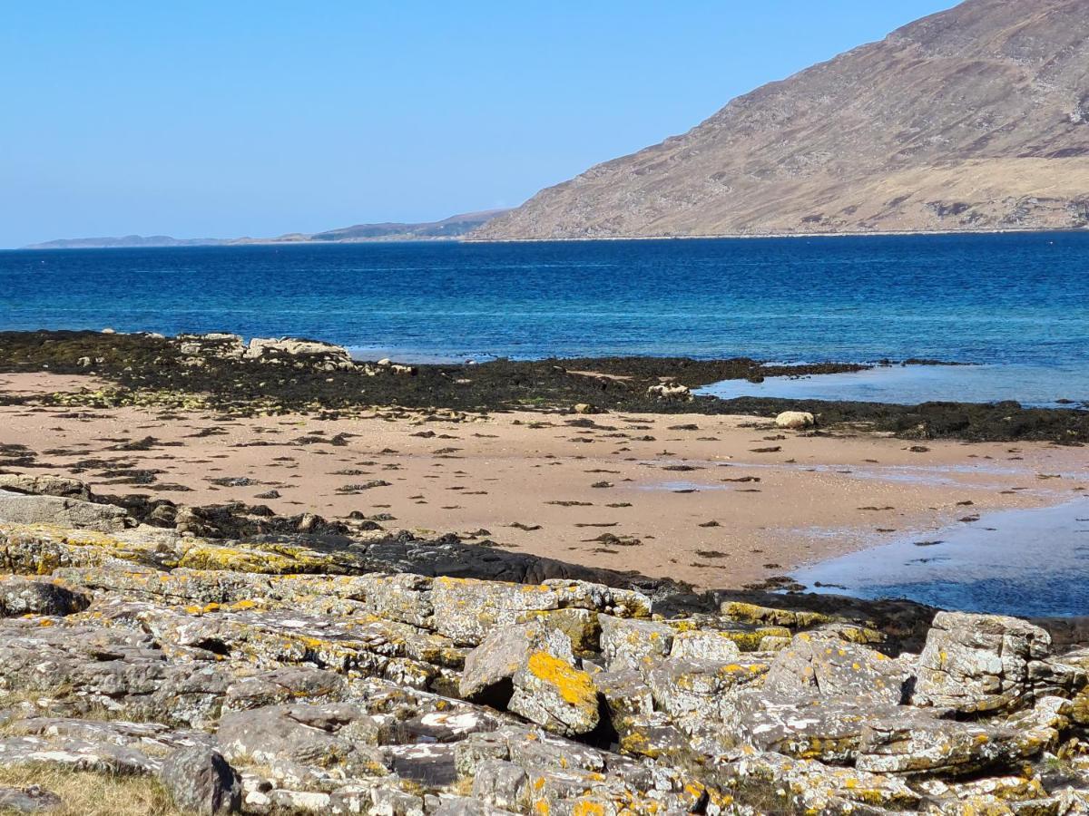 The Bay ,Luxury Shepherds Hut, Dundonnell Exterior foto