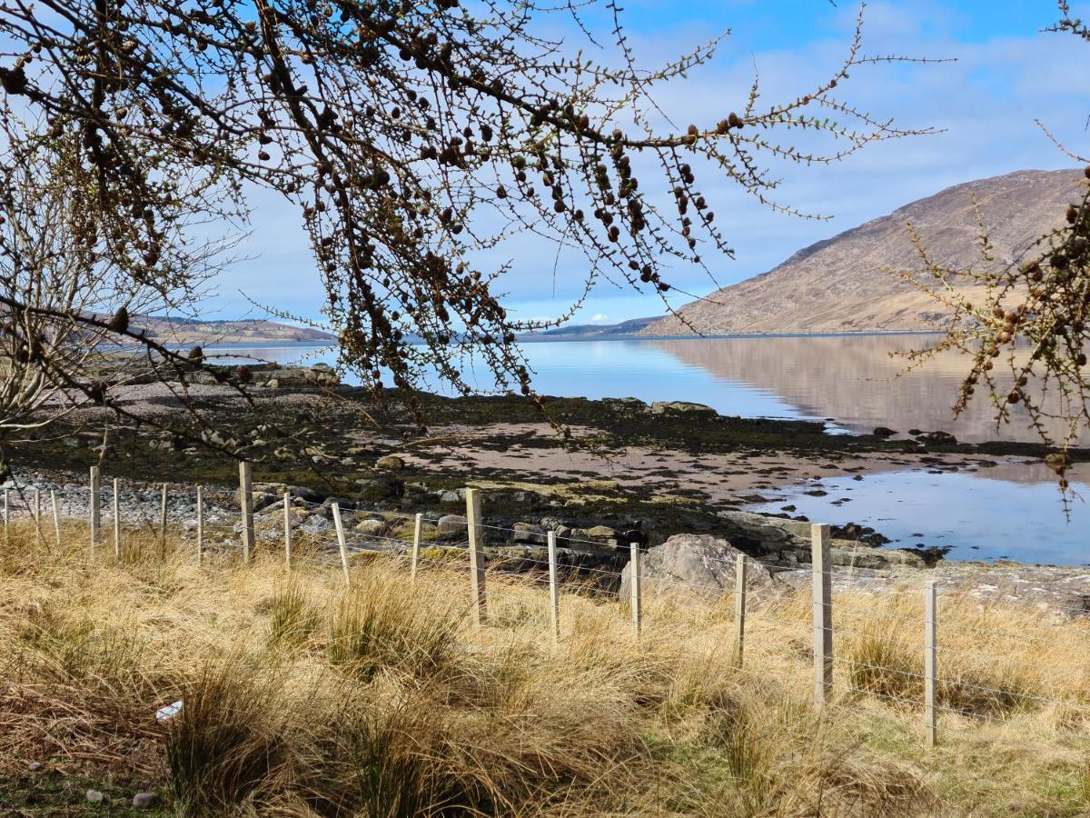 The Bay ,Luxury Shepherds Hut, Dundonnell Exterior foto