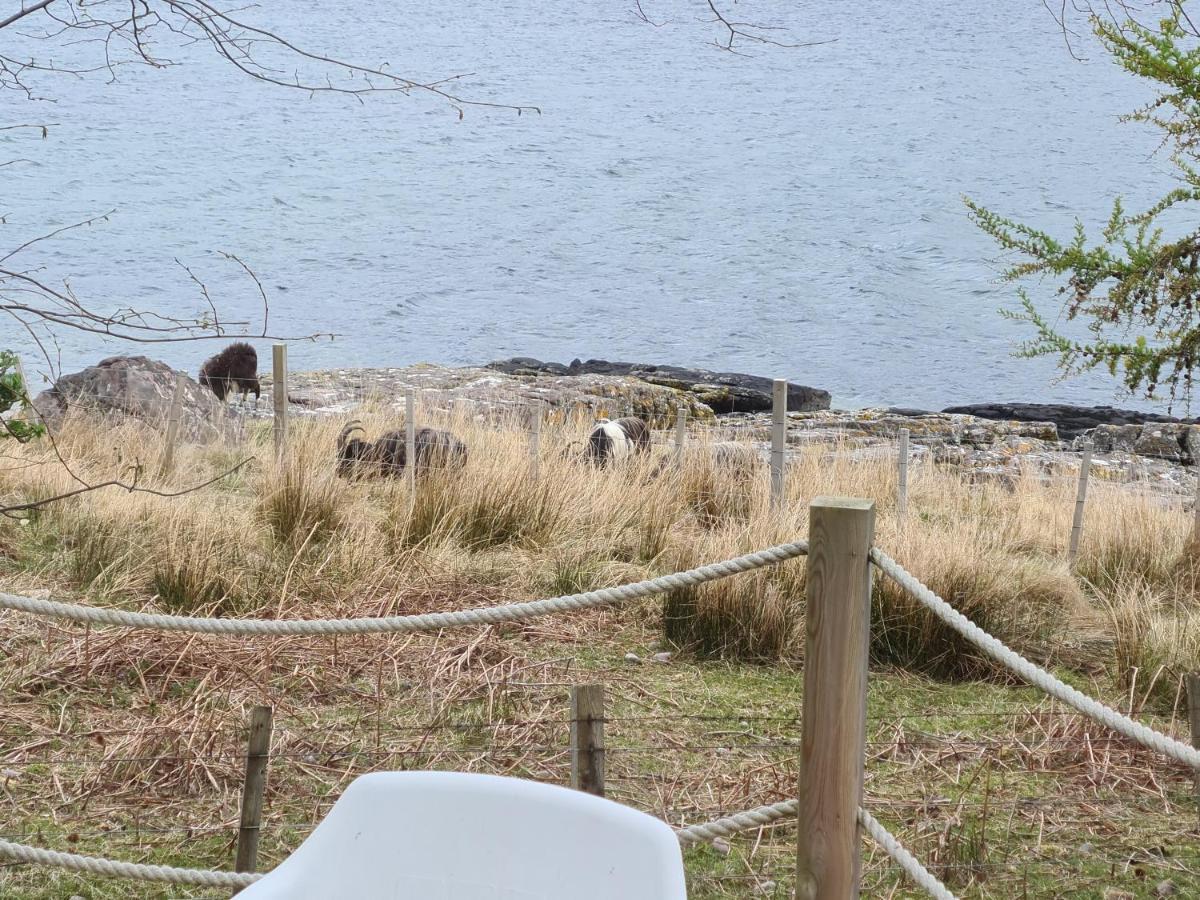 The Bay ,Luxury Shepherds Hut, Dundonnell Exterior foto