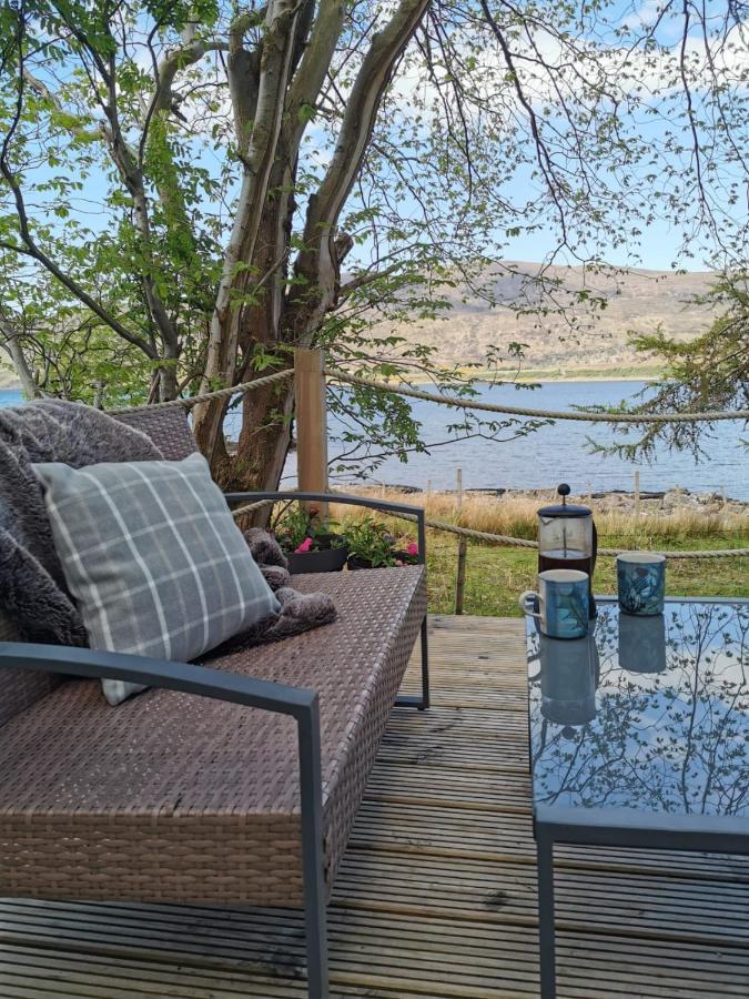 The Bay ,Luxury Shepherds Hut, Dundonnell Exterior foto