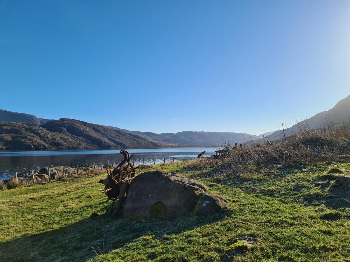 The Bay ,Luxury Shepherds Hut, Dundonnell Exterior foto