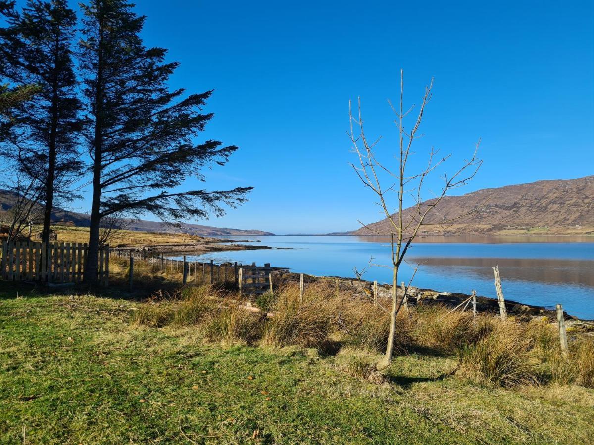 The Bay ,Luxury Shepherds Hut, Dundonnell Exterior foto