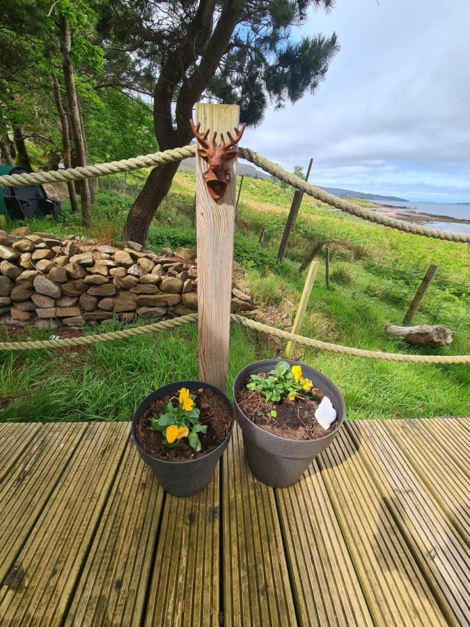 The Bay ,Luxury Shepherds Hut, Dundonnell Exterior foto